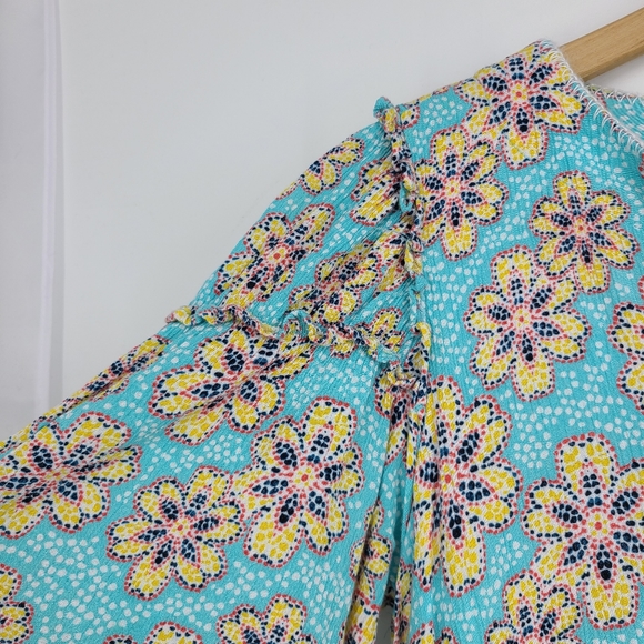 Crown & Ivy Retro Floral Print Shift Dress 8 - Picture 5 of 9